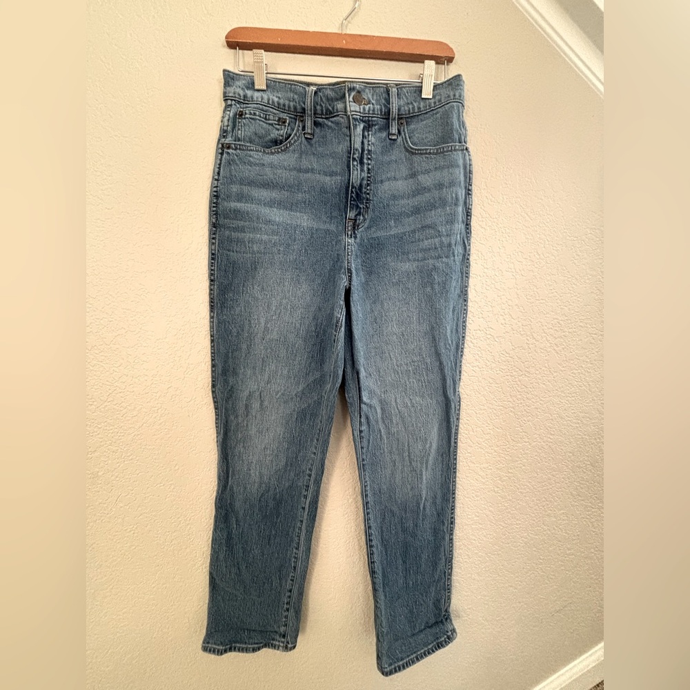 J. Crew high rise denim jeans